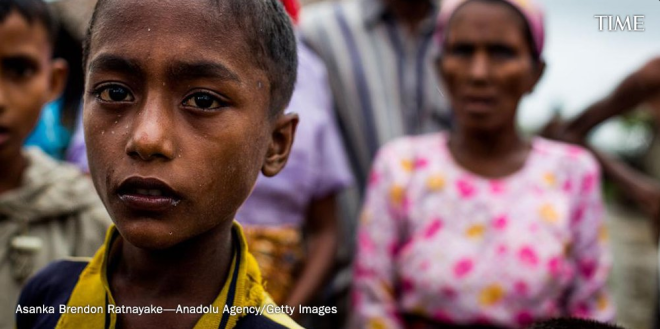 Rohingya Refugee Boy Sittwe